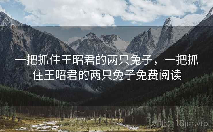 一把抓住王昭君的两只兔子,一把抓住王昭君的两只兔子免费阅读