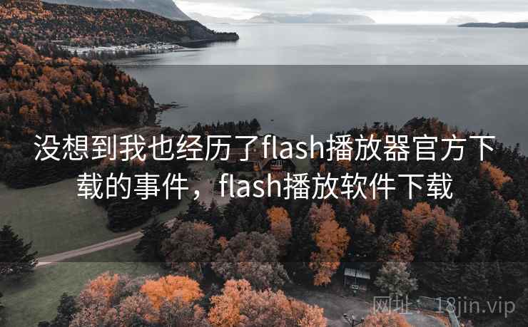 没想到我也经历了flash播放器官方下载的事件,flash播放软件下载 没想到我也经历了flash播放器官方下载的事件,flash播放软件下载